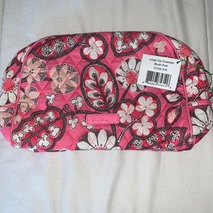 NWT Vera Bradley L Zip Cosmetic Bag